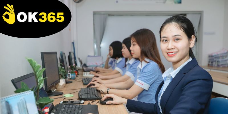 Ok365 hỗ trợ 24/7, giải quyết vấn đề nhanh chóng